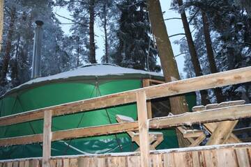 Фото номера Бунгало Загородные дома Yurtos г. Gaugariai 4